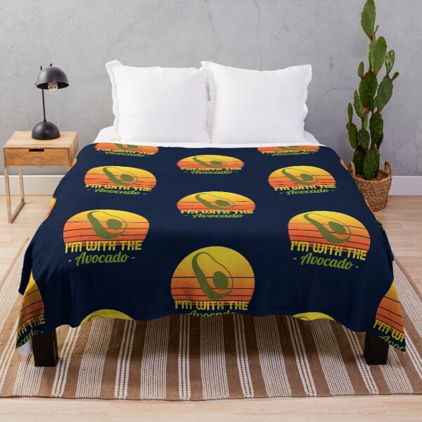 Item preview, I'm with the Avocado designed and sold by FitFabFunny.