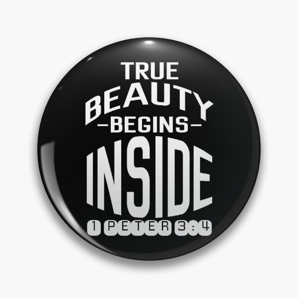 Item preview, True beauty begins inside designed and sold by Eezzadesigns.