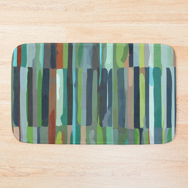 Item preview, Green Etchnic Scandinavian Vertical Line designed and sold by MyArt23.