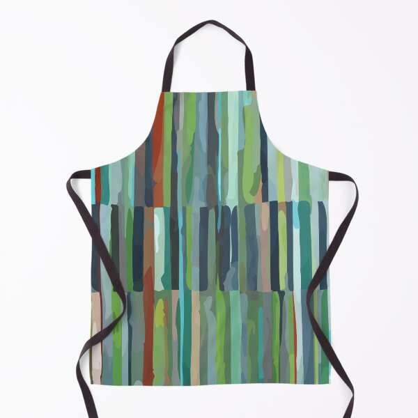 Item preview, Green Etchnic Scandinavian Vertical Line designed and sold by MyArt23.