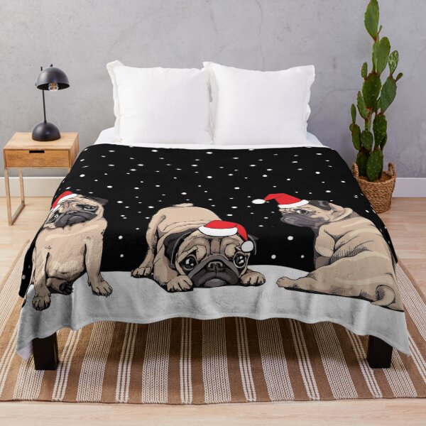 Item preview, Christmas Pugs designed and sold by REApparelCo.
