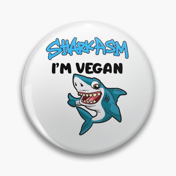 Item preview, Sharkasm I'm Vegan designed and sold by Moonpie90.