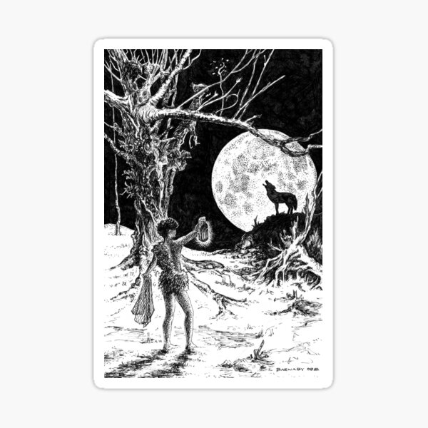The Wolves Are Running Sticker