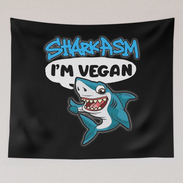 Item preview, Sharkasm I'm Vegan designed and sold by Moonpie90.