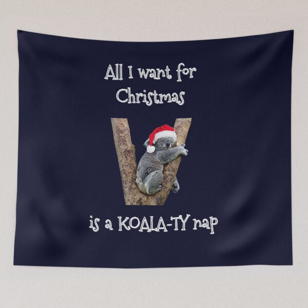 Item preview, Australian Christmas Koala-ty nap designed and sold by Mommaspouch.