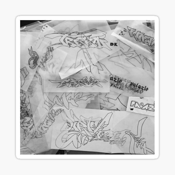 BLACK & WHITE Sticker