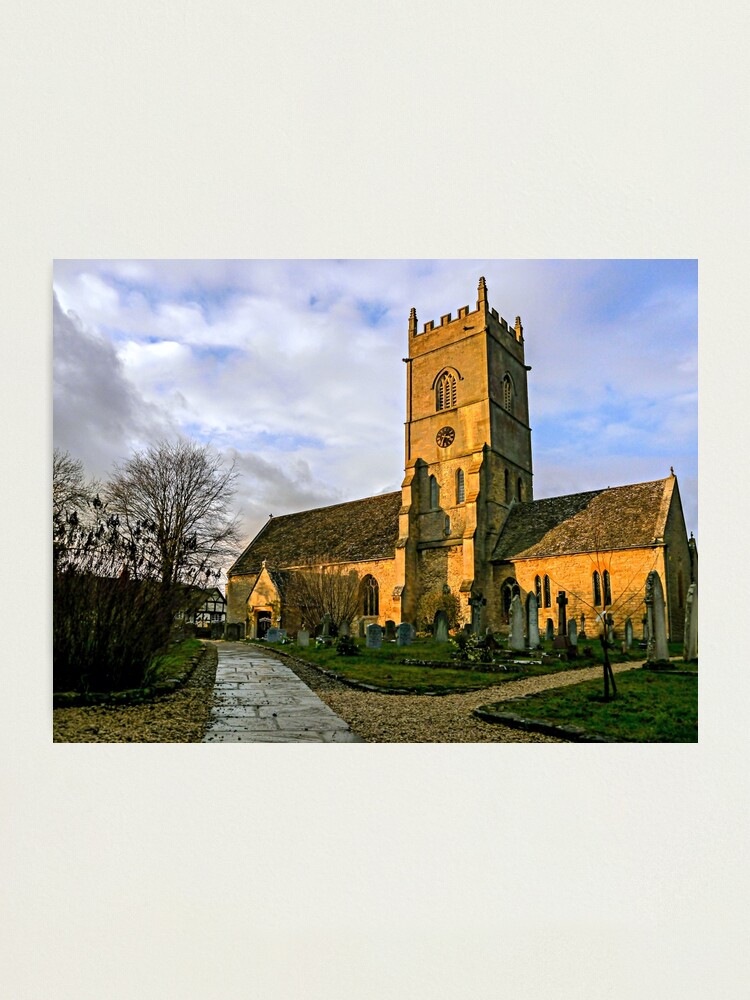 Alternate view of Beckford Church Photographic Print