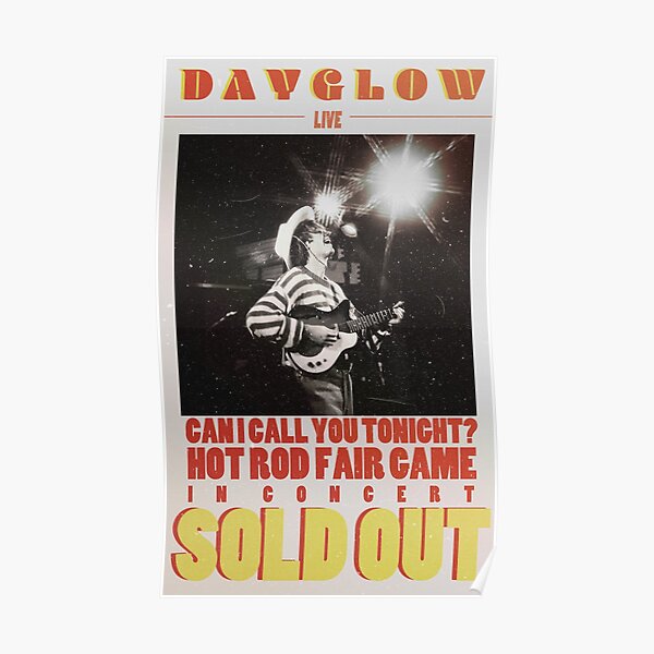 Dayglow Vintage Poster By Sarahsherr Redbubble