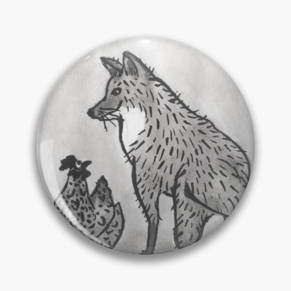 Item preview, A Fox and A Chicken designed and sold by Klasha Fernandes.