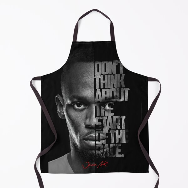 Item preview, Black and white Usain Bolt quote poster designed and sold by Enea Kelo.