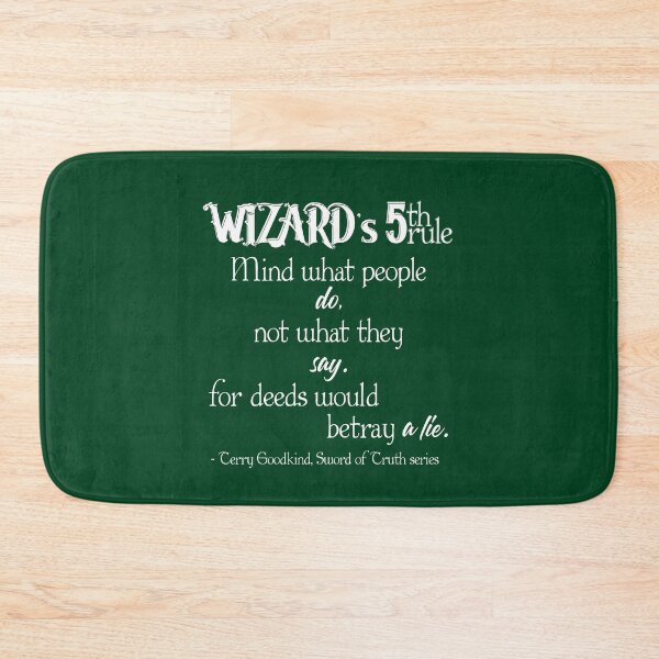 Item preview, Wizard's fifth rule designed and sold by maofdvora.
