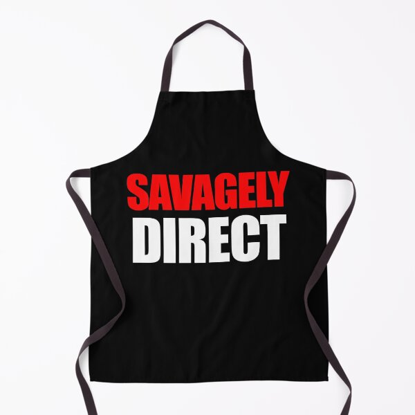 Item preview, savagely direct design designed and sold by AllLeftSides42.