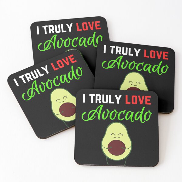 Item preview, I love avocado quotes designed and sold by OneTimeEngineer.