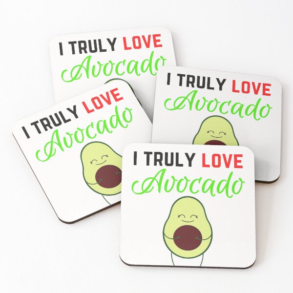 Item preview, I love avocado quotes designed and sold by OneTimeEngineer.