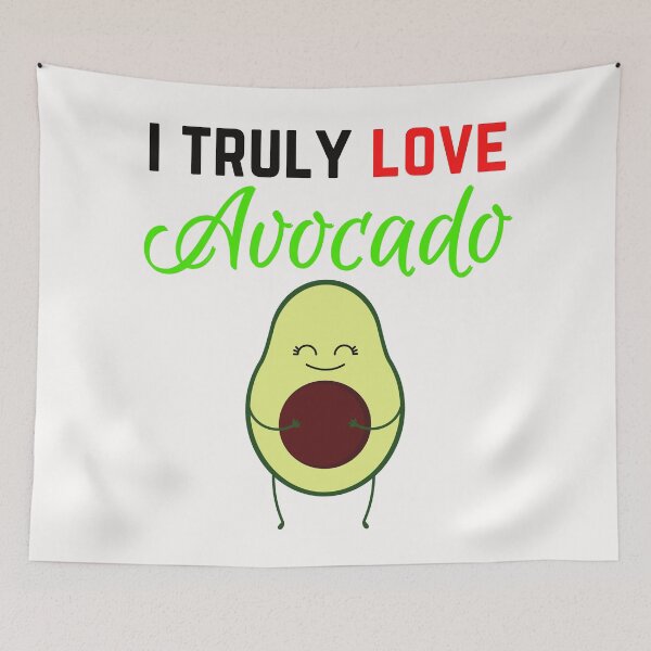 Item preview, I love avocado quotes designed and sold by OneTimeEngineer.