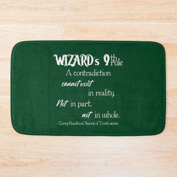 Item preview, Wizard's ninth rule designed and sold by maofdvora.