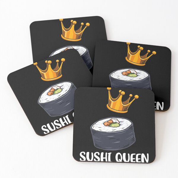 Item preview, Sushi Queen Shirt Sushi Gift Sushi Shirt Women Sushi Lover designed and sold by DSWShirts.