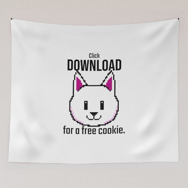Item preview, Click download for a free cookie - Download form here - Funny Computer Hacker Design designed and sold by aurielphoenix.