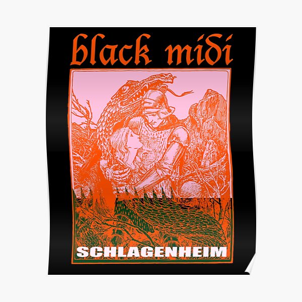 Black Midi Schlagenheim Poster