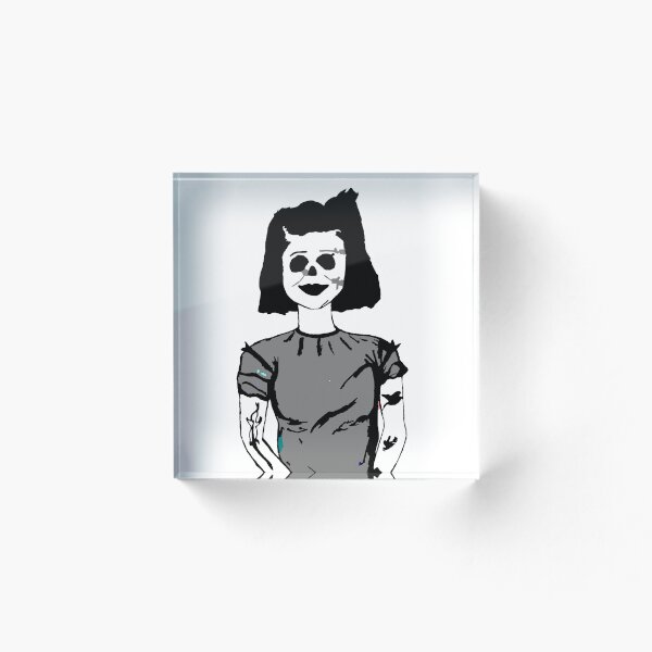 Item preview, Tattooed girl designed and sold by 40podarousa.