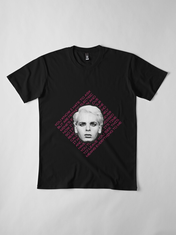 gary numan intruder t shirt