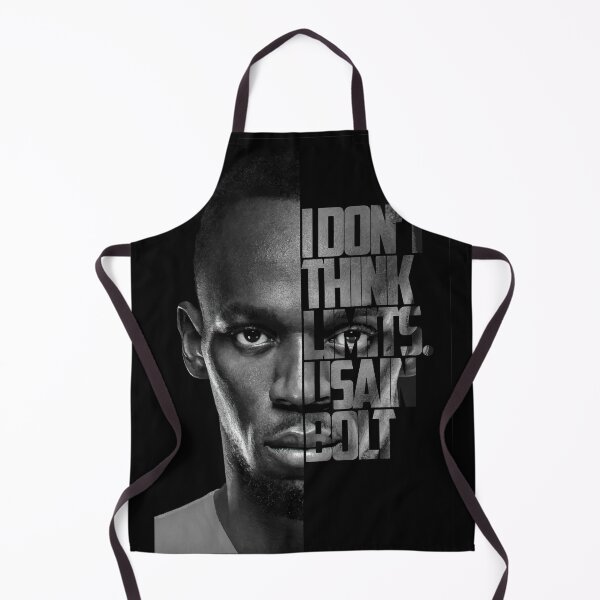 Item preview, Black and white Usain Bolt quote poster designed and sold by Enea Kelo.