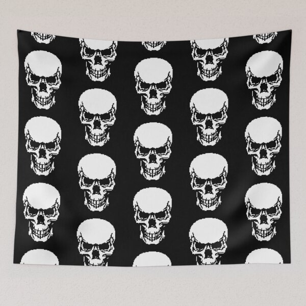 Item preview, Pixel skull designed and sold by Mila1946.