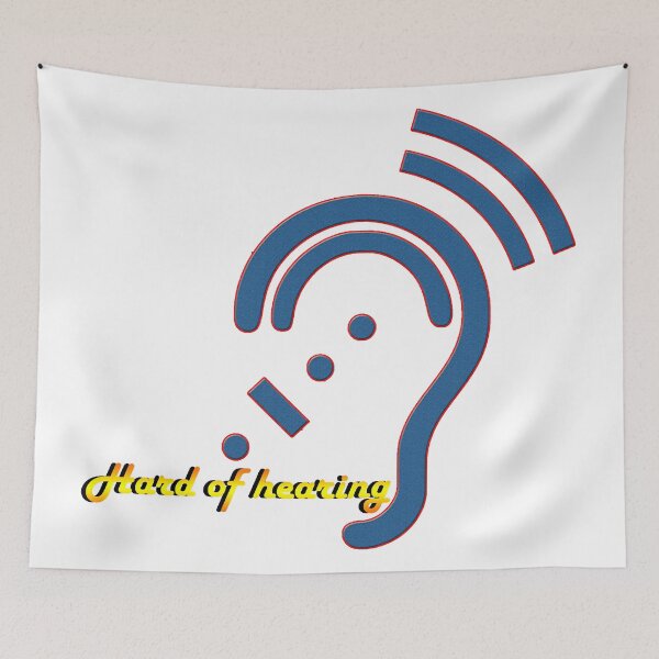 Item preview, Hard of hearing-hearing impaired designed and sold by Ovrostore.