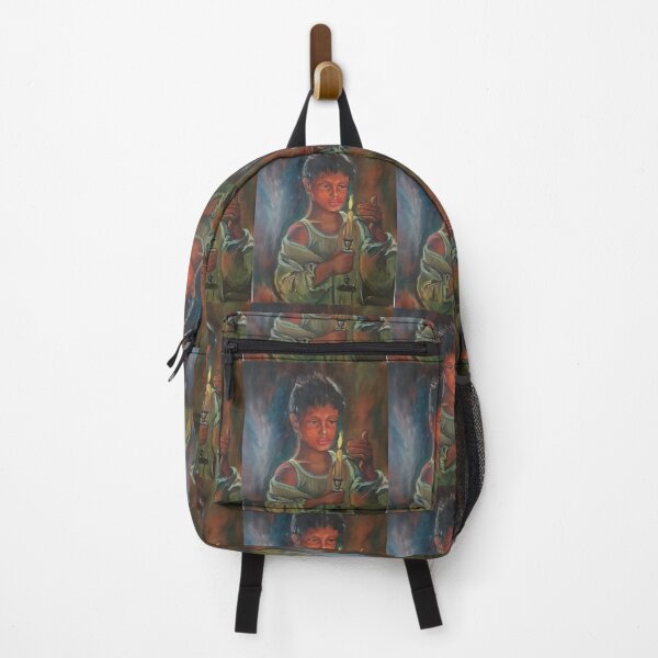 Item preview, Boy with a candle Painting by Svitlana Duvanova designed and sold by Svitlana  Duvanova.