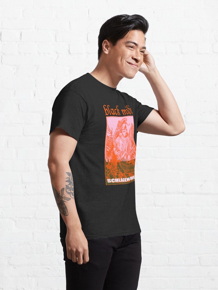 Thumbnail 5 of 7, Classic T-Shirt, Black Midi Schlagenheim designed and sold by DirtyBootlegs.