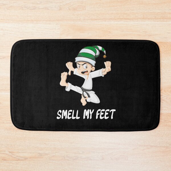 Item preview, Christmas Karate Outfit Smell My Feet Boys Xmas Matching Apparel Funny Karate Lovers Gift designed and sold by FunnySunny T-Shirts.