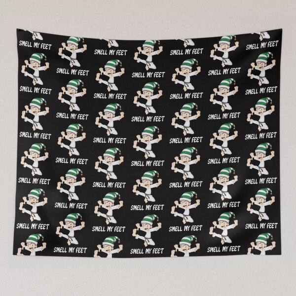 Item preview, Christmas Karate Outfit Smell My Feet Boys Xmas Matching Apparel Funny Karate Lovers Gift designed and sold by FunnySunny T-Shirts.