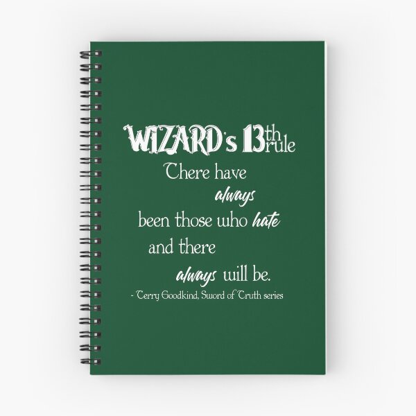 Item preview, Wizard's thirteenth rule designed and sold by maofdvora.