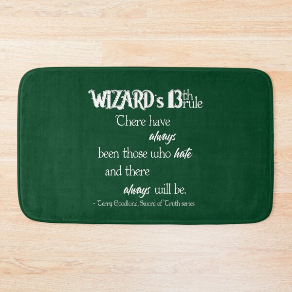 Item preview, Wizard's thirteenth rule designed and sold by maofdvora.