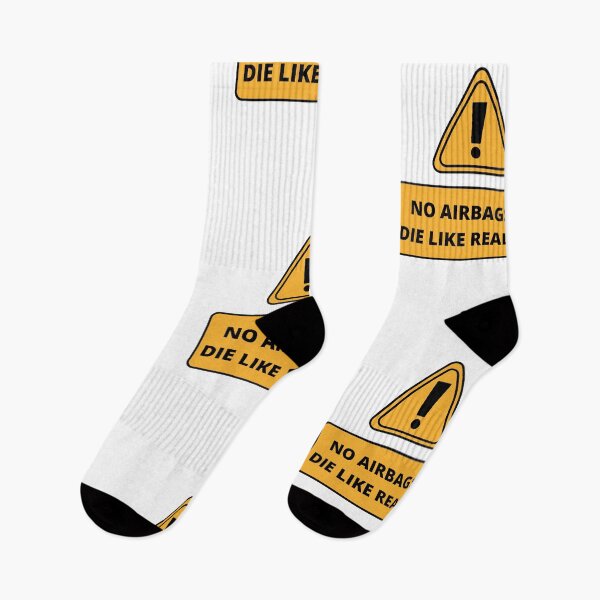 Item preview, No Airbags We Die Like Real Men designed and sold by AdelDa19.
