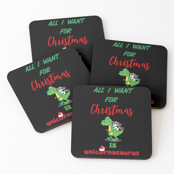 Item preview, All I want for Christmas is unicornasaurus rex, funny merry Christmas  designed and sold by Boss  Bubble.