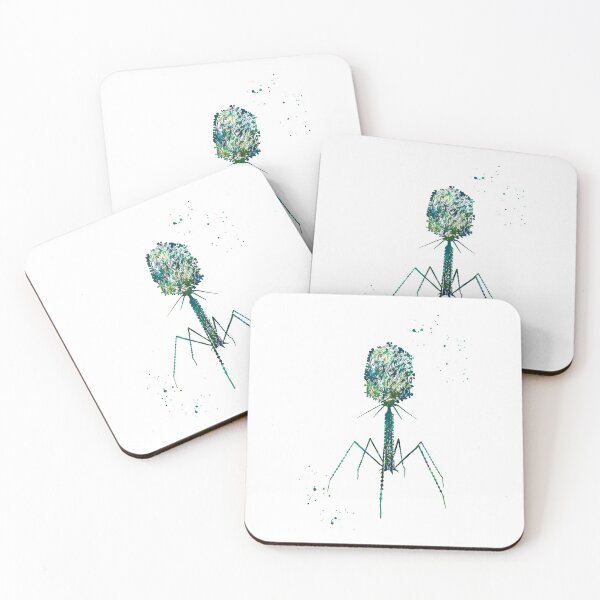 Item preview, Bacteriophage Virus designed and sold by EvasDreams.