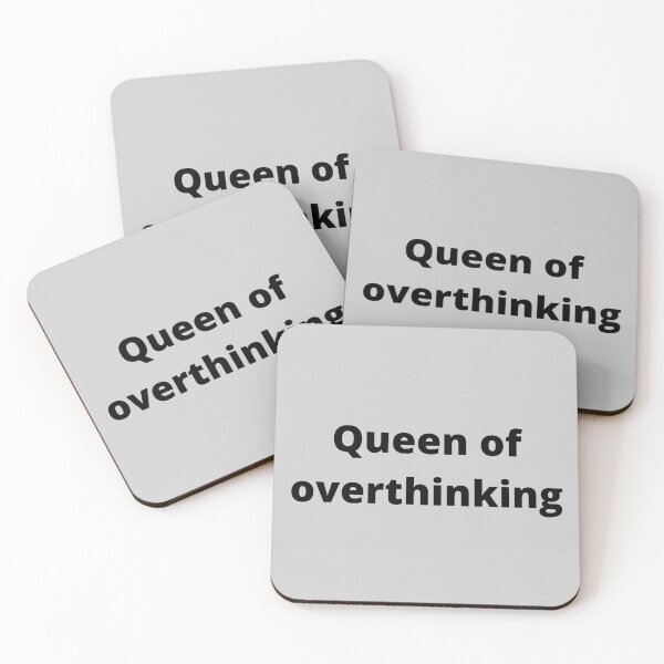 Item preview, Queen Of Overthinking designed and sold by ArtIsSixthSense.
