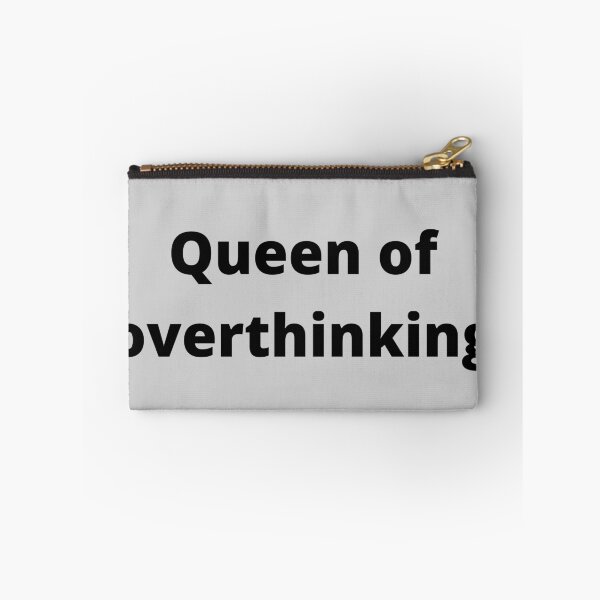 Item preview, Queen Of Overthinking designed and sold by ArtIsSixthSense.