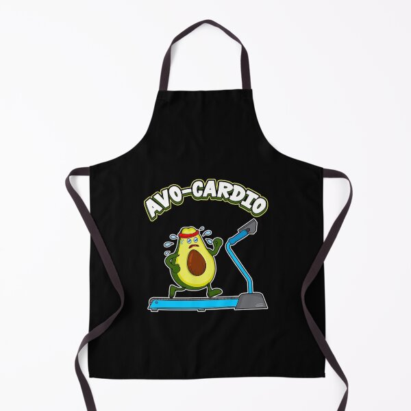 Item preview, Cute & Funny Avo-Cardio Avocado Cardio Pun Gym designed and sold by perfectpresents.