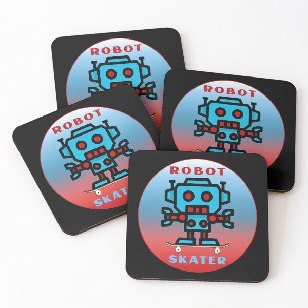 Item preview, Robot Skater Blue designed and sold by Coder-T.