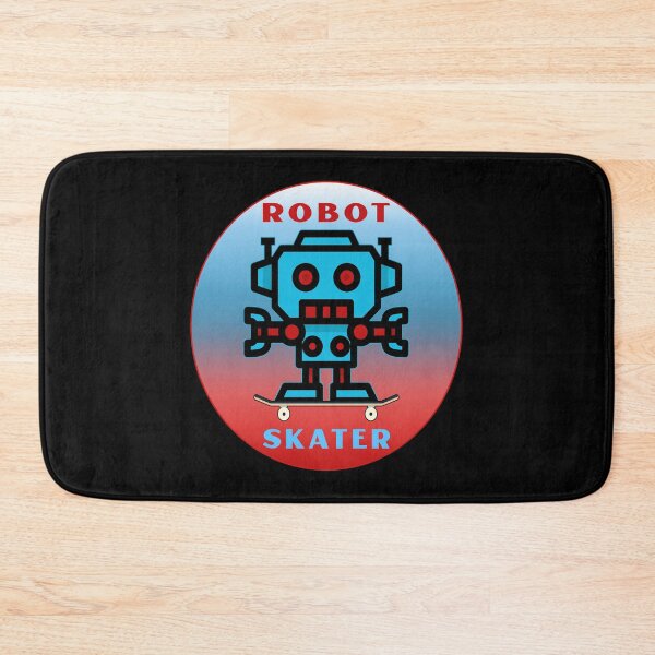 Item preview, Robot Skater Blue designed and sold by Coder-T.