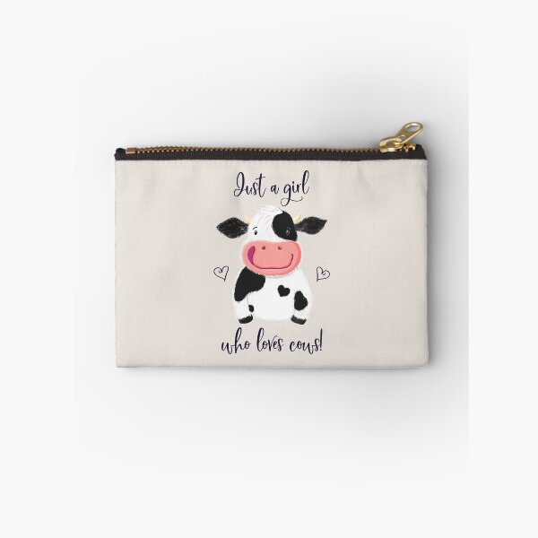 Item preview, Just A Girl Who Loves Cows! Hearts And Holstein. designed and sold by brodyquixote.