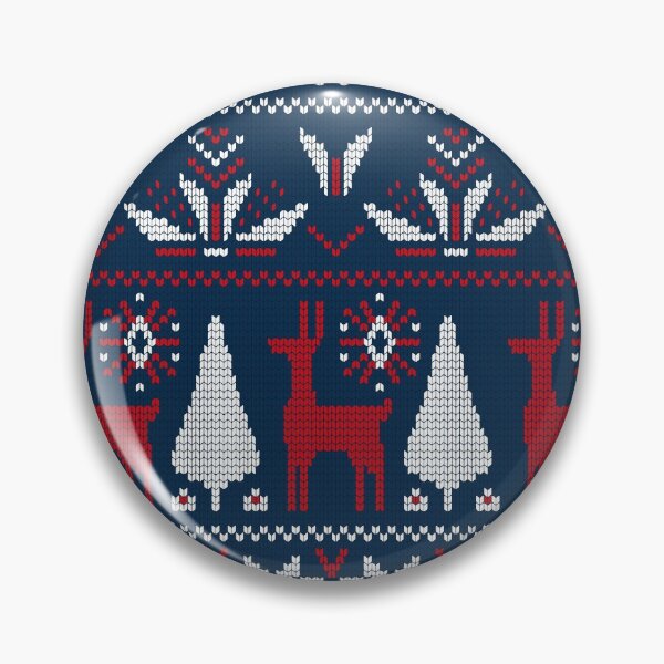 Item preview, Traditional Knitted Christmas Pattern designed and sold by DopeTops.