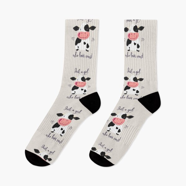 Item preview, Just A Girl Who Loves Cows! Hearts And Holstein. designed and sold by brodyquixote.