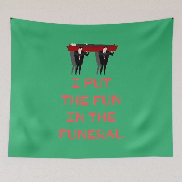 Item preview, I Put The Fun In The Funeral T-Shirt designed and sold by ZANKELLO.