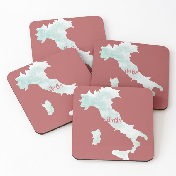 Item preview, Italy "Italia" Watercolor Ombre designed and sold by BoldNFresh.