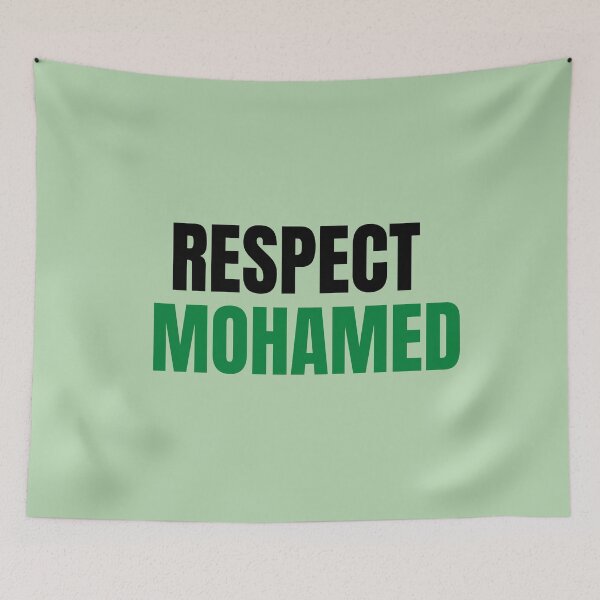 Item preview, RESPECT MOHAMED  designed and sold by MonsaviFashion.
