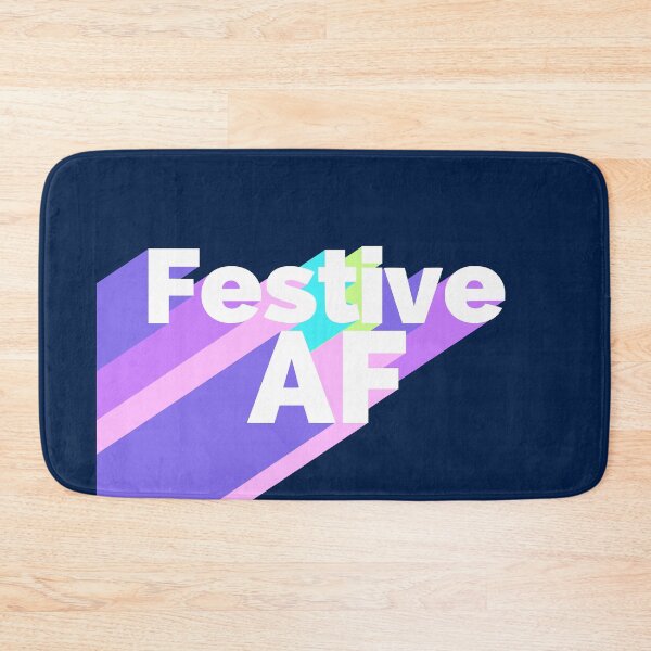 Item preview, Festive AF Retro designed and sold by hectorgool.