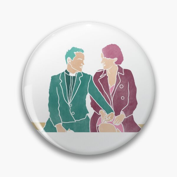 Item preview, Fleabag and Hot Priest - Bus Stop Scene Series 2 Finale - It’ll Pass - Andrew Scott Phoebe Waller-Bridge designed and sold by Sinead Ashcroft.